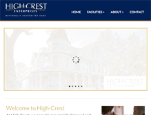 Tablet Screenshot of high-crest.com